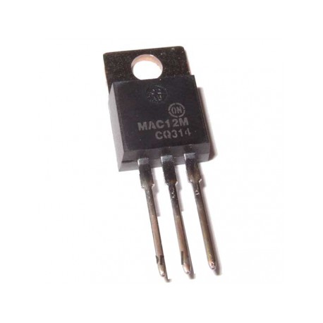 MAC12M TRIAC 600V 12A TO-220-3