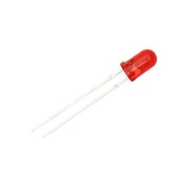 LD5-ROJ-CR Rojo Cristal 5mm